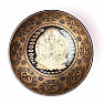 Tibetská bronzová zpívající mísa Lakshmi 23 cm