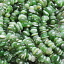 Nefrit (kanadský jadeit) náramek sekaný