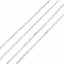 Náhrdelník Cable styl nerezová ocel 50 cm