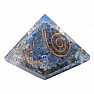 Orgonit pyramida s lapisem lazuli
