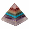 Pyramida extra ze sedmi polodrahokamů
