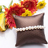 Dámský perlový náramek bílé perly 8 mm A Grade kvalita