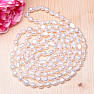 Dámský perlový náhrdelník bílé perly 160 cm