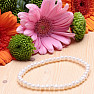 Dámský perlový náramek bílé perly 5 mm