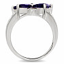 Iolit prsten stříbro Ag 925 R5066I
