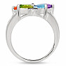 Multicolor prsten stříbro Ag 925 R5066MLT