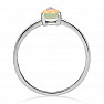 Opál etiopský prsten stříbro Ag 925 RBC308