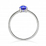 Tanzanit prsten stříbro Ag 925 R308-TZF