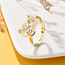 Prsten pro čarodějku Lemon quartz