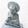 Buddha Ochránce z mastku se stojánkem na čajovou svíčku