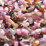 Turmalín multicolor náramek z oválných kamínků