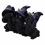 Soška tří Moudrých černých koček
