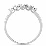 Prsten stříbrný s broušeným diamantem Ag 925 017351 DIA