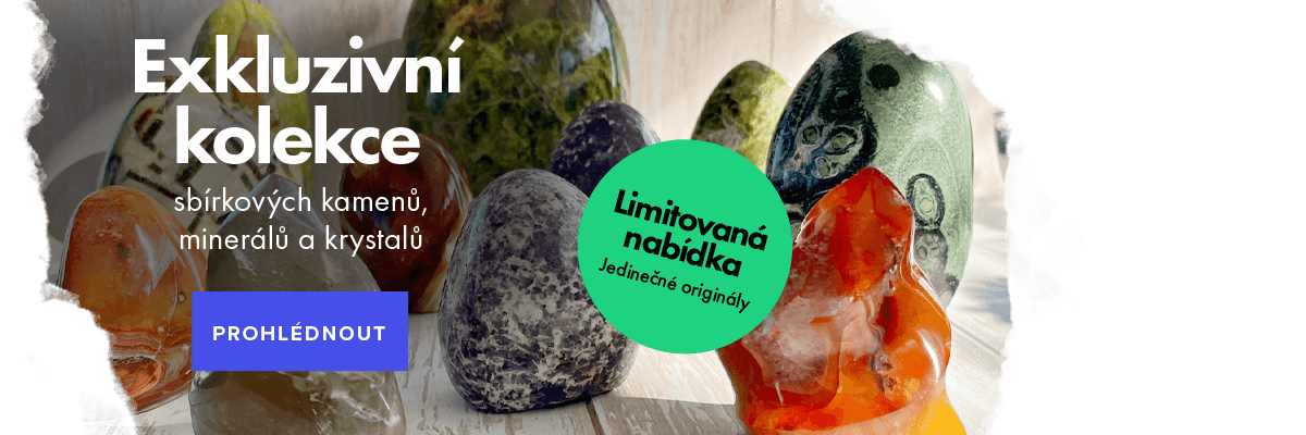 Objevte krásu a přírodní energii kamenů z naší nové kolekce unikátních minerálů