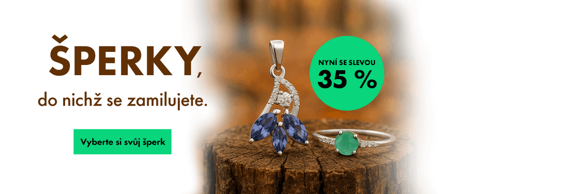 Dnes sleva 35 % na celý sortiment šperků Nefertitis