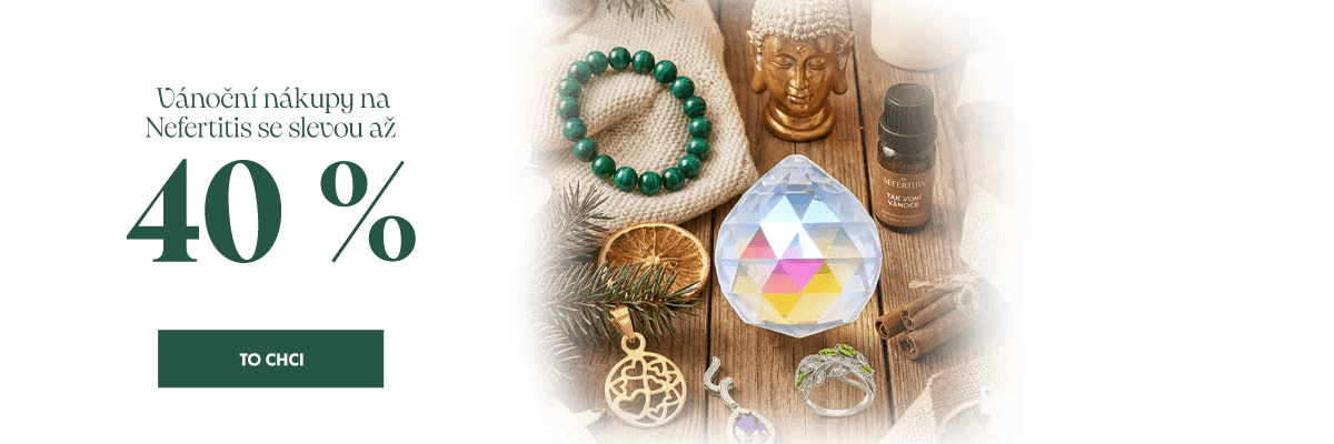 Vánoční nákupy na Nefertitis se slevou až 40 % na většinu zboží